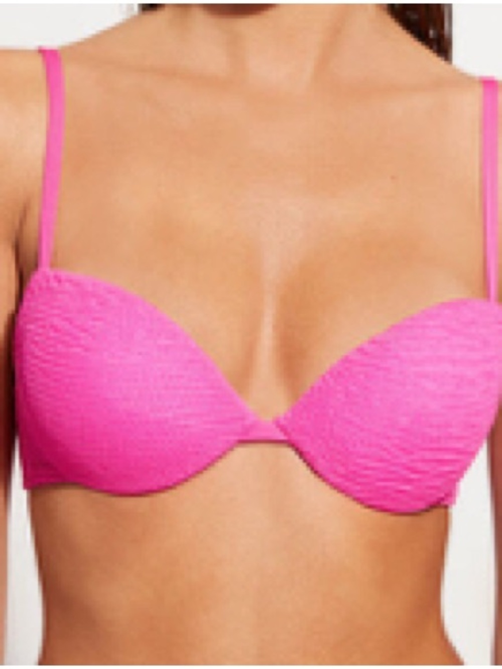 Calzedonia Pink Women's Push-Up Swimsuit Sleek Support